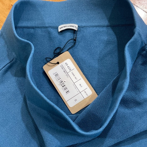 RACHEL COMEY RIBBED FLARE MIDI SKIRT - Picture 8 of 10